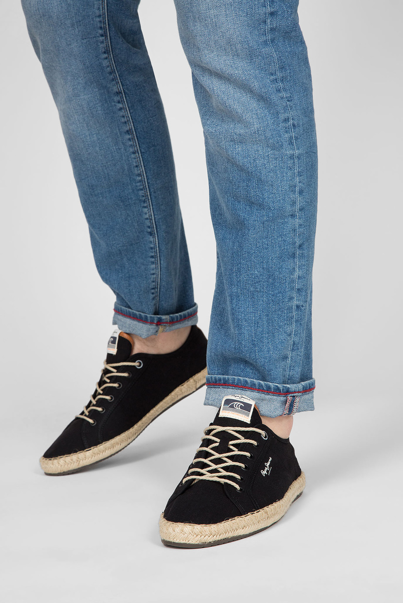 

Мужские черные эспадрильи TOURIST LAMU LINEN Pepe Jeans 45 PMS10286