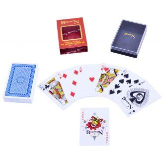 

Карты игральные пластиковые Bosswin 54 Синяя рубашка DL-2B