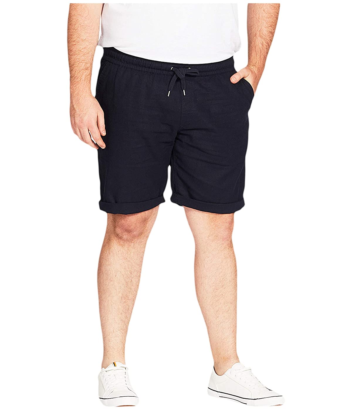 

Шорты Johnny Bigg Big & Tall Byron Linen Blend Navy, 52W 32L