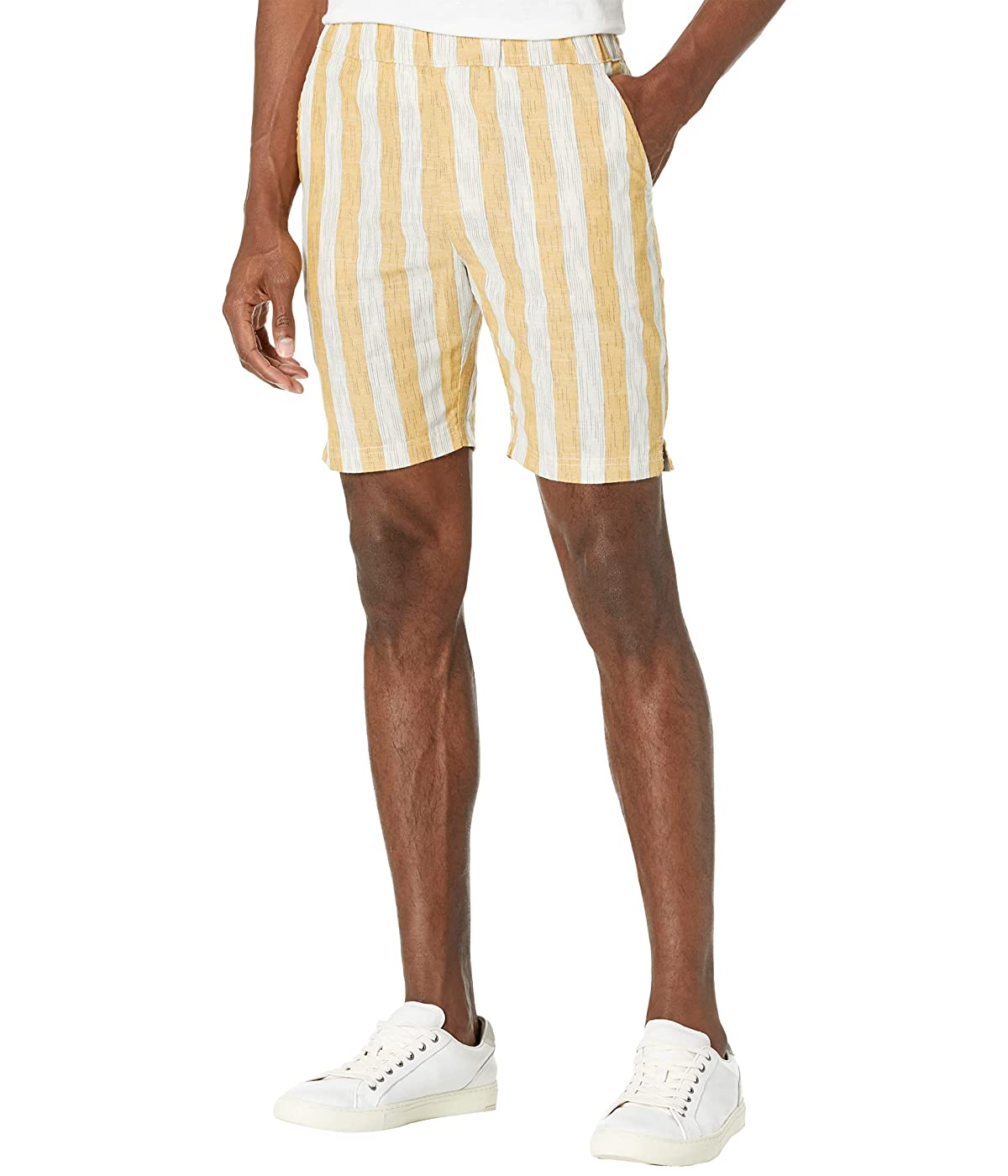 

Шорты NATIVE YOUTH Striped Yellow, 30W 32L