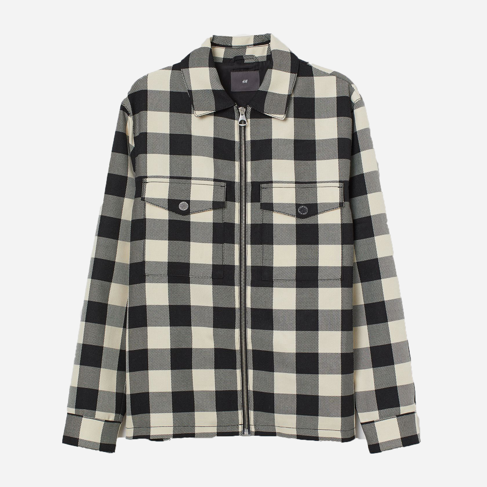 

Ветровка H&M 9444133abr  Молочно-черная, Ветровка H&M 9444133abr S Молочно-черная