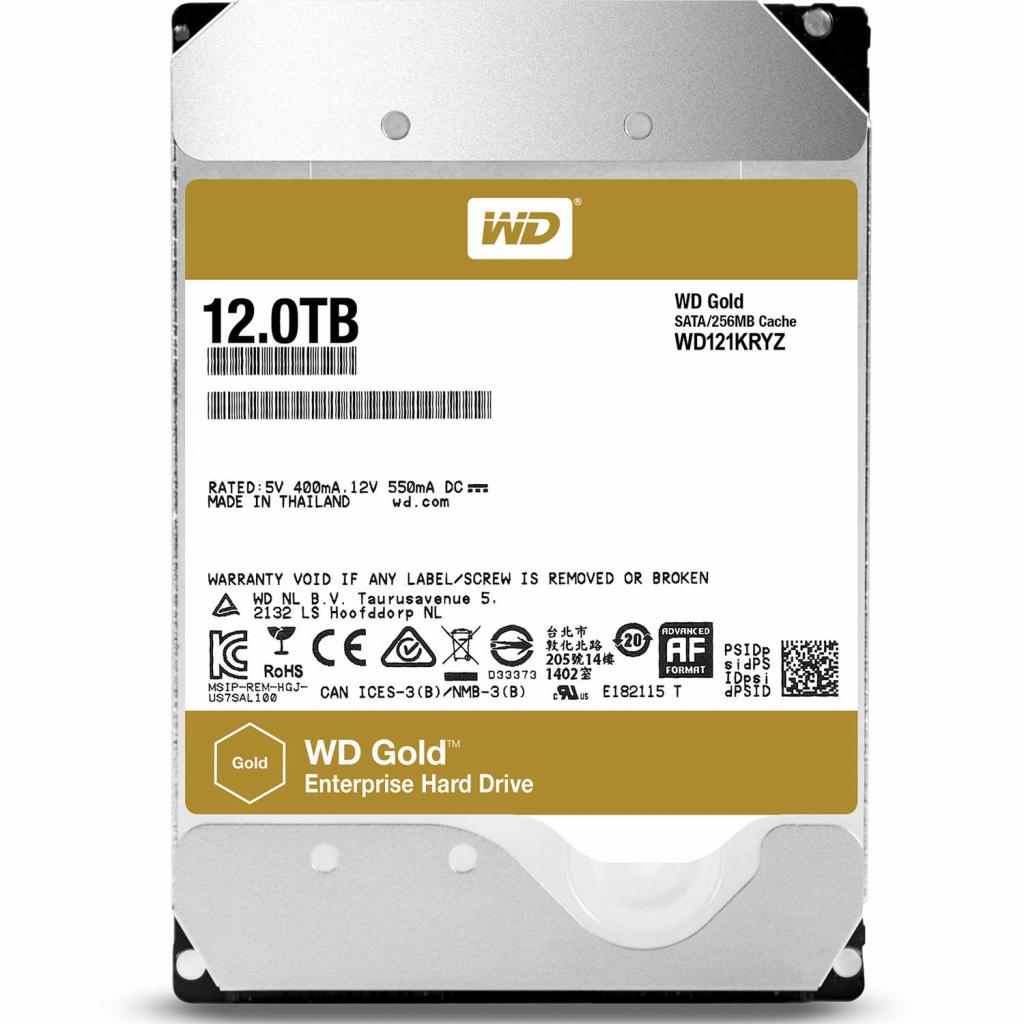 Жесткий диск WD Gold (WD121KRYZ)
