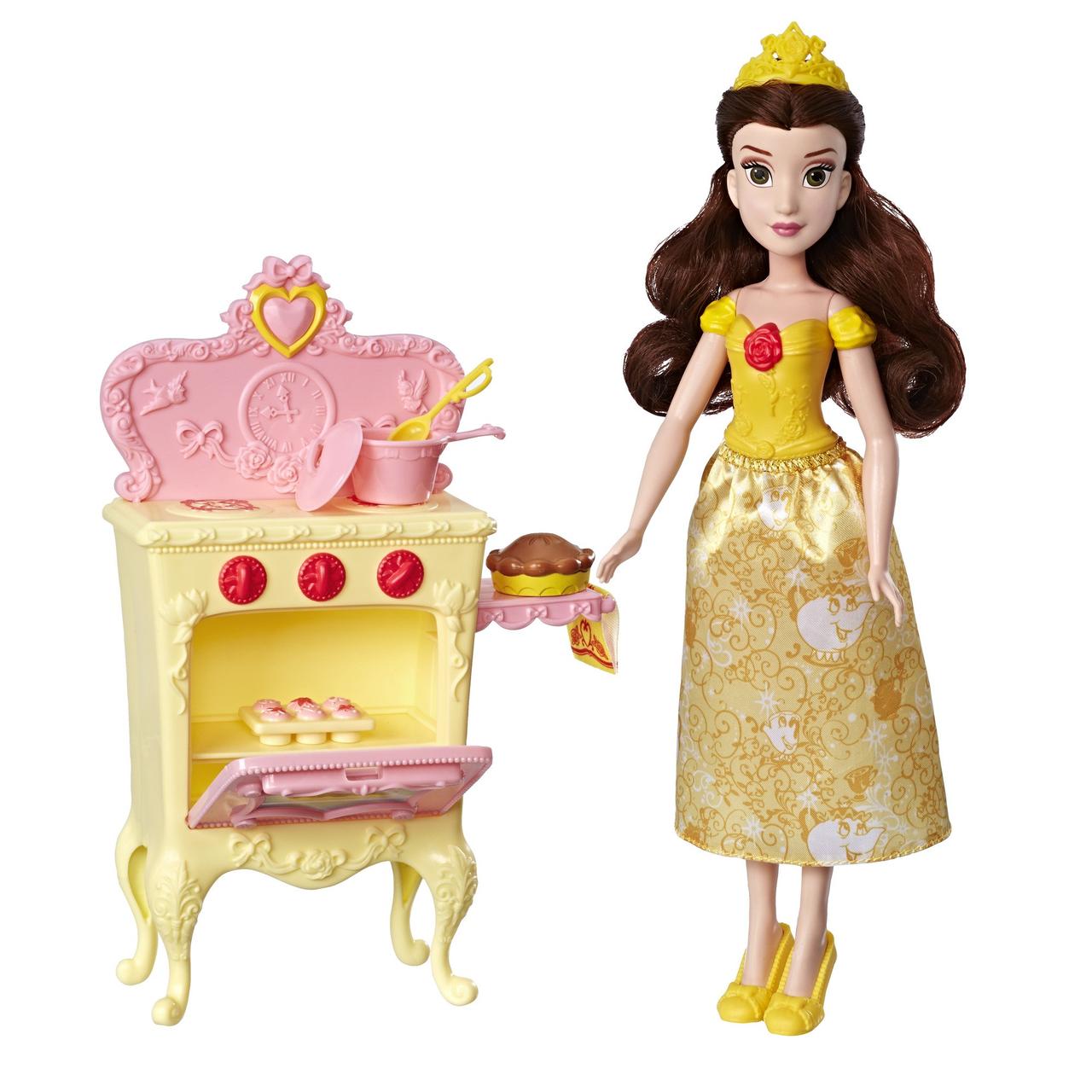 

Кукла Бель с набором королеская кухня Disney Princess Belle's Royal Kitchen E3154 Hasbro