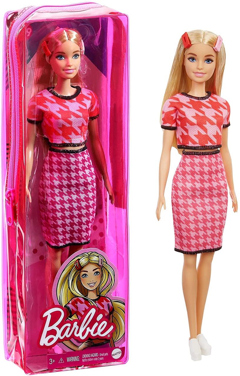 

Кукла Барби Модница в розовой юбке Barbie Fashionistas GRB59
