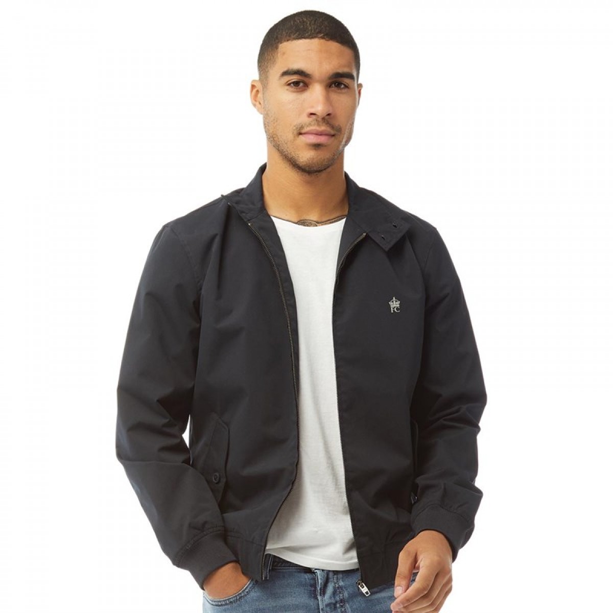 

Куртка French Connection Harrington Marine Navy,  (44, Куртка French Connection Harrington Marine Navy, S (44)