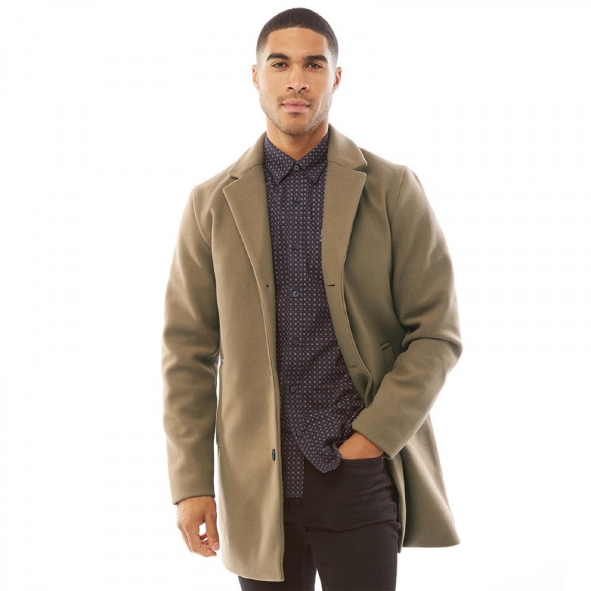 

Парка JACK AND JONES Moulder Coat Khaki Light Brown, XS (42)