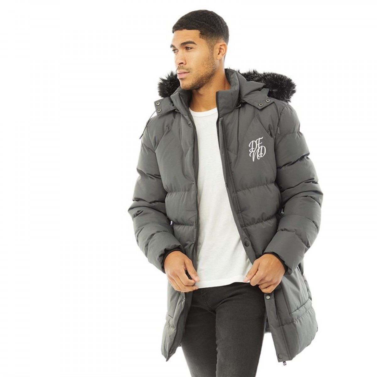 

Парка DFND London Roller Padded Charcoal Dark Grey, XS (42)