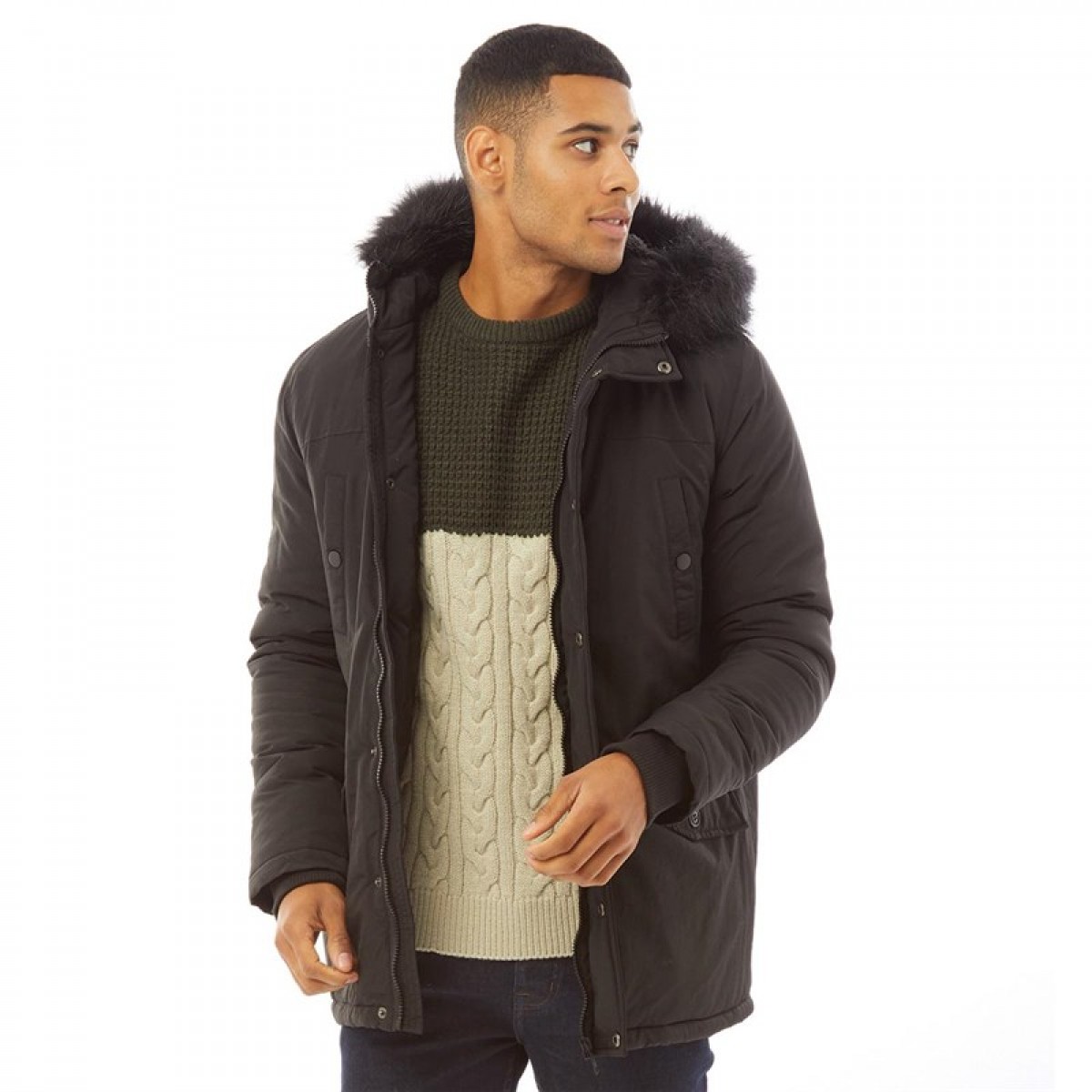 

Парка Brave Soul Wonderwallb Black Black, S (44)