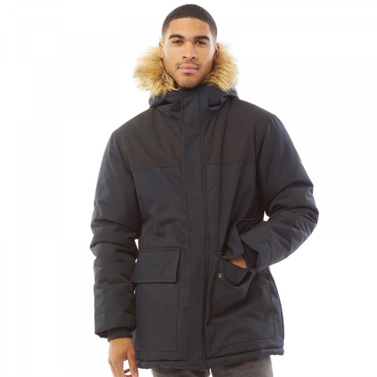 

Парка French Connection 4 Contrast Black/Marine Black, L (48)