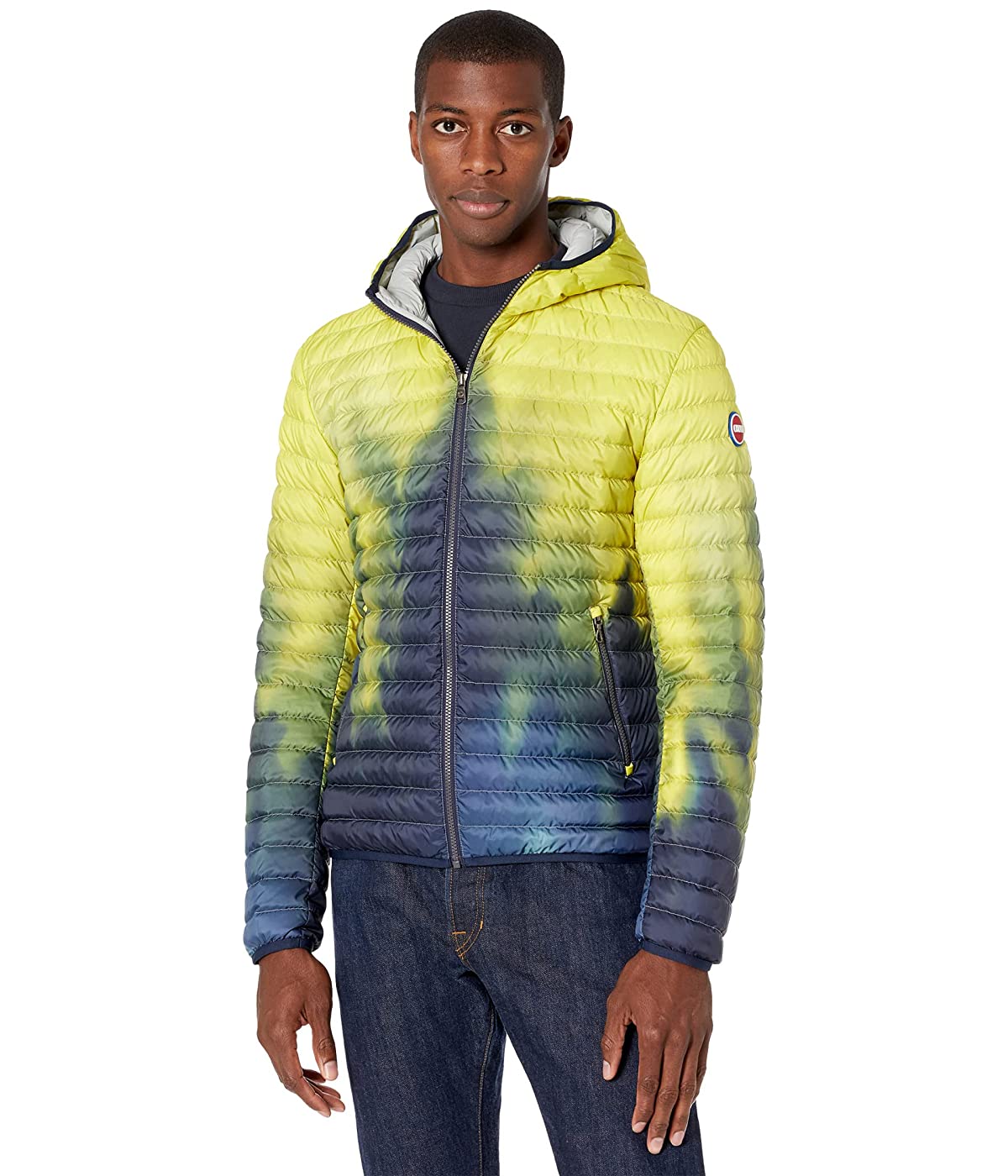 

Куртка Colmar Jacket with Hood and Horizontal Quilts Dark Stain, 48W 32L