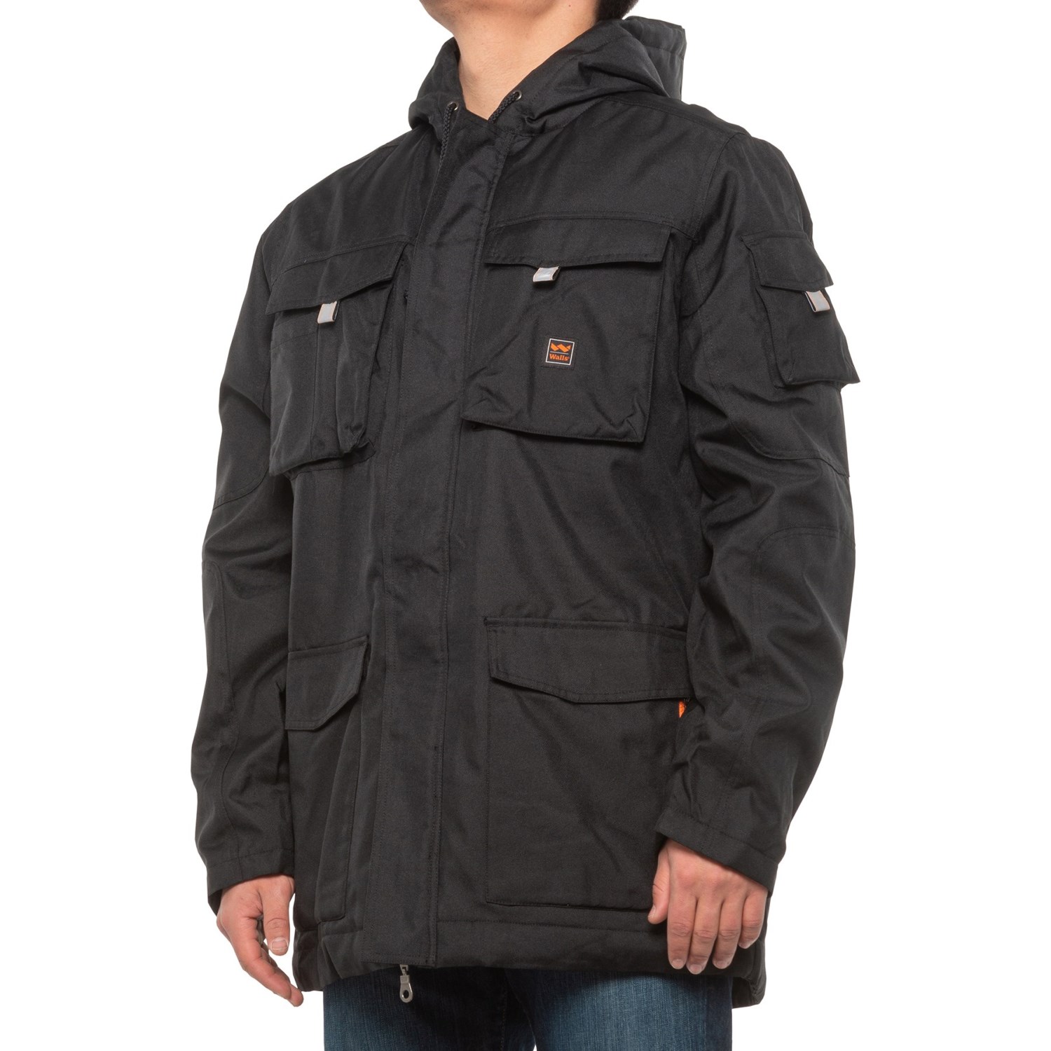 

Куртка Walls Modern Work Hooded Coat - Insulated (For Big and Tall Men) Black,  Tall (48, Куртка Walls Modern Work Hooded Coat - Insulated (For Big and Tall Men) Black, L Tall (48)