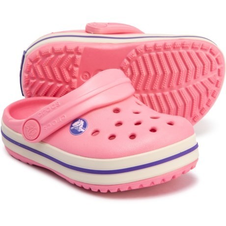 

Сабо Crocs Crocband, J2, светло розовые, 33-34