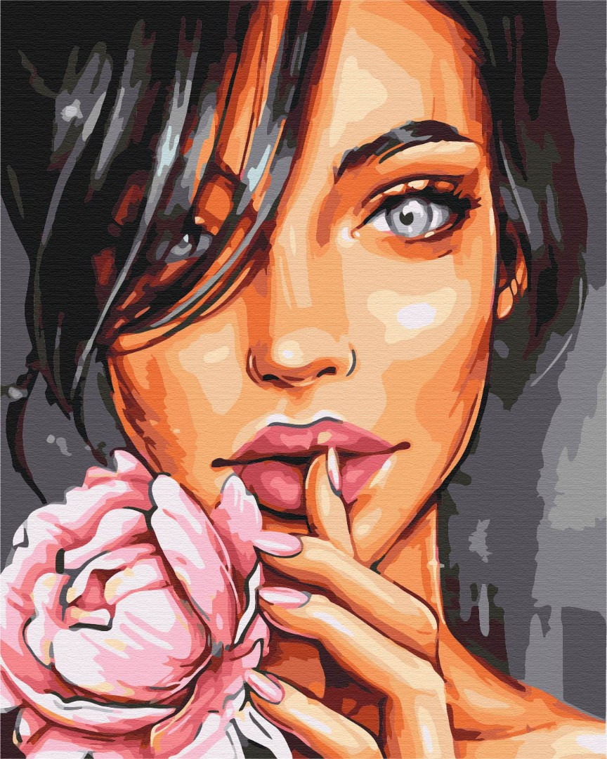 

Картина по номерам Brushme BS40587 40*50 см Портрет Рози