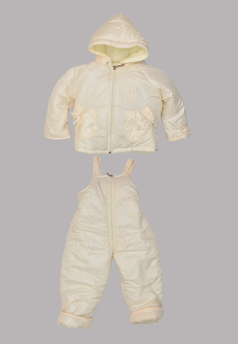 

Комплект комбинезон куртка Vestes 11270 р56 104см молочный 11271