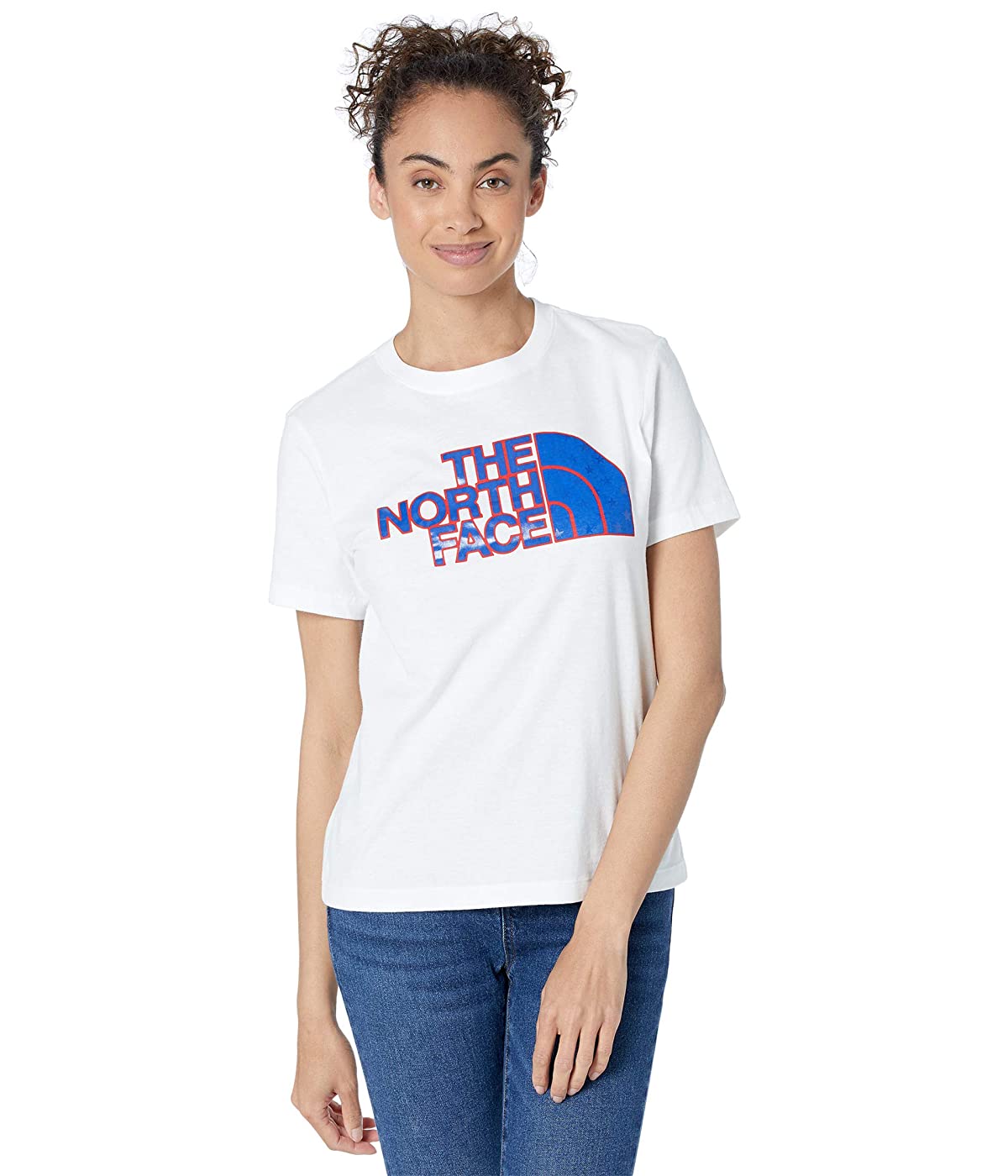 

Футболка The North Face New USA Short Sleeve Tee TNF White/Multicolor Print, XXL (52)