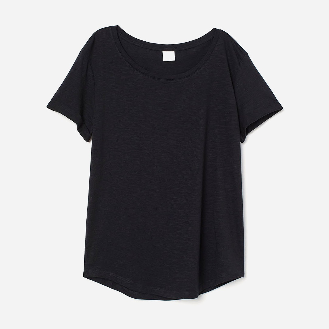 

Футболка H&M 5545980b39  Черная, Футболка H&M 5545980b39 XS Черная