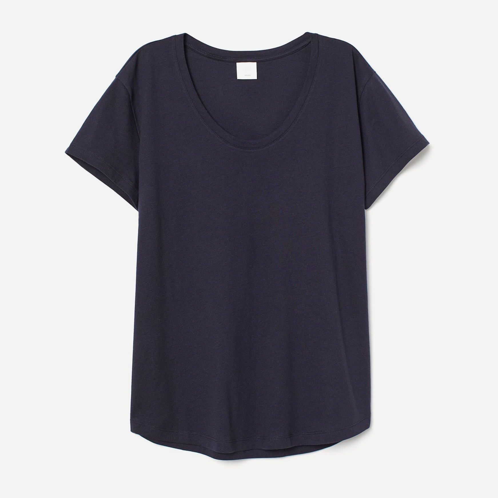 

Футболка H&M 865076b39  Темно-синяя, Футболка H&M 865076b39 XS Темно-синяя