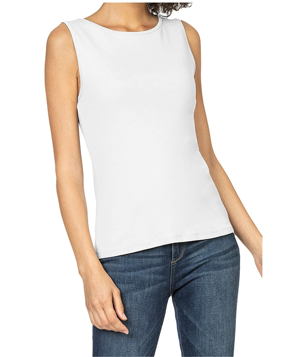 

Майка Lilla P 1x1 Rib Boatneck Tank White,  (50, Майка Lilla P 1x1 Rib Boatneck Tank White, XL (50)