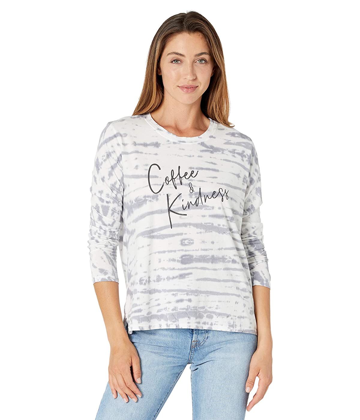 

Лонгслив good hYOUman Suzanne "Coffee and Kindness" T-Shirt India Ink Alligator,  (44, Лонгслив good hYOUman Suzanne "Coffee and Kindness" T-Shirt India Ink Alligator, S (44)