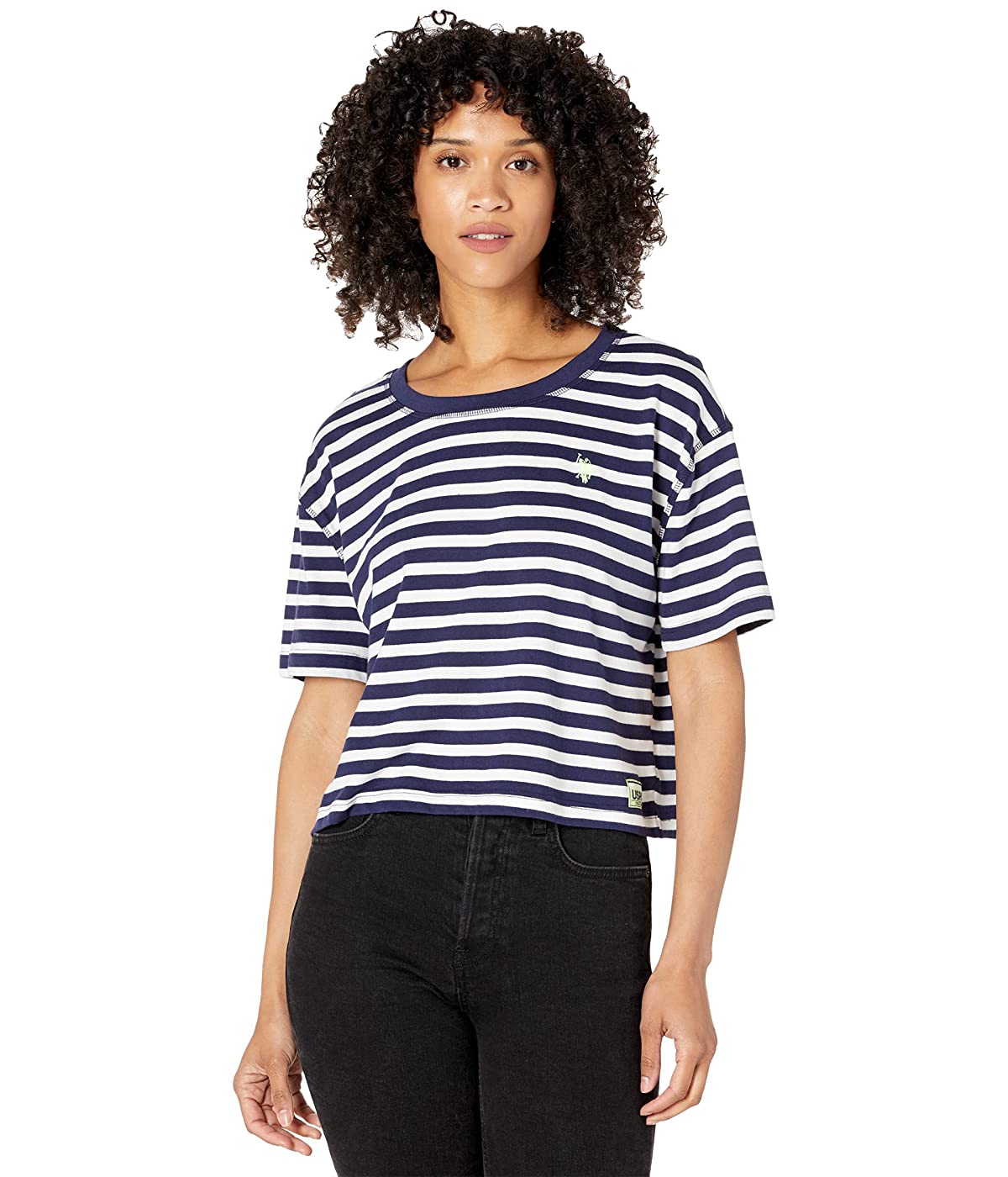 

Футболка U.S. POLO Yarn-Dye Striped Tee Evening Blue,  (48, Футболка U.S. POLO Yarn-Dye Striped Tee Evening Blue, L (48)