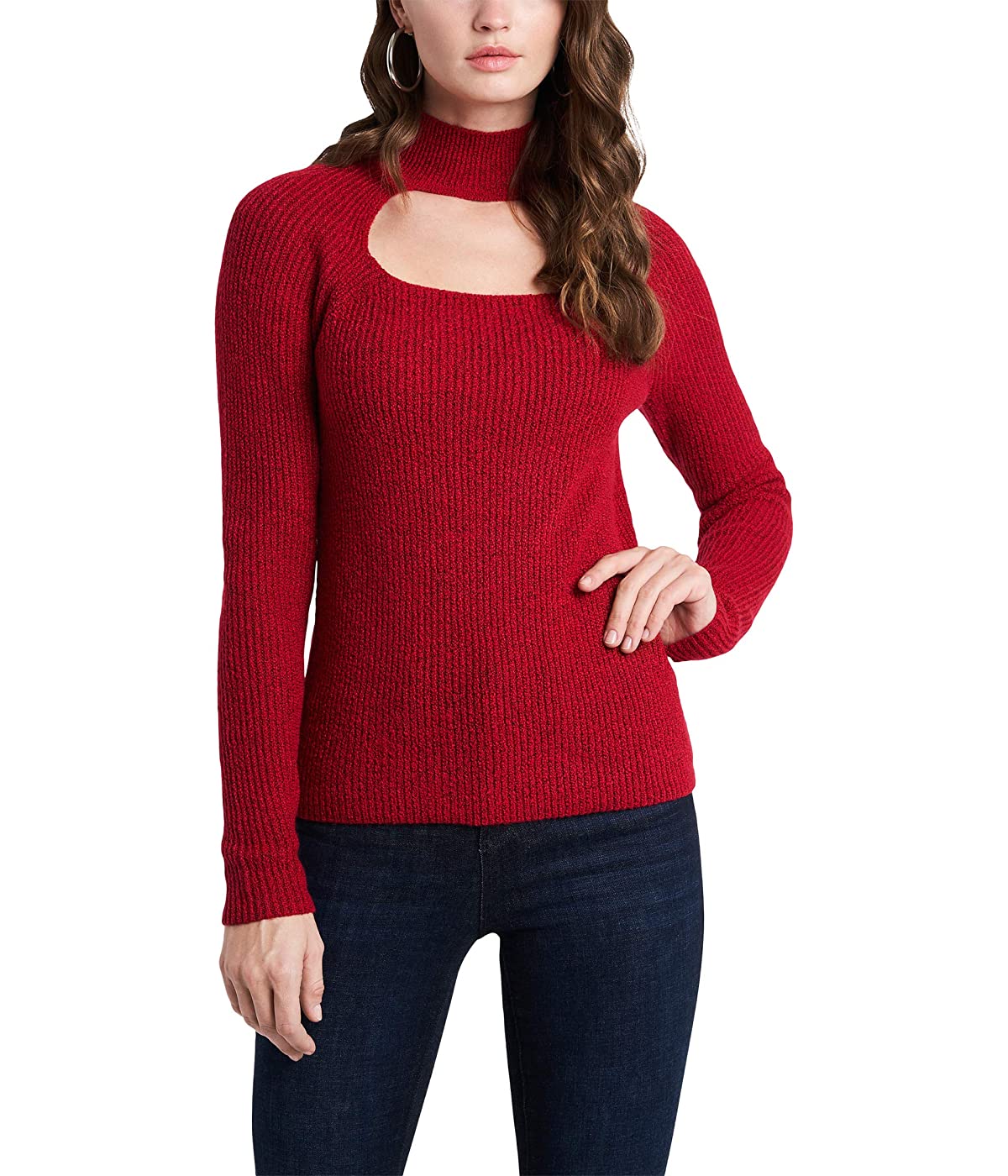 

Свитер 1.STATE Keyhole Mock Neck Vibrant Red,  (46, Свитер 1.STATE Keyhole Mock Neck Vibrant Red, M (46)