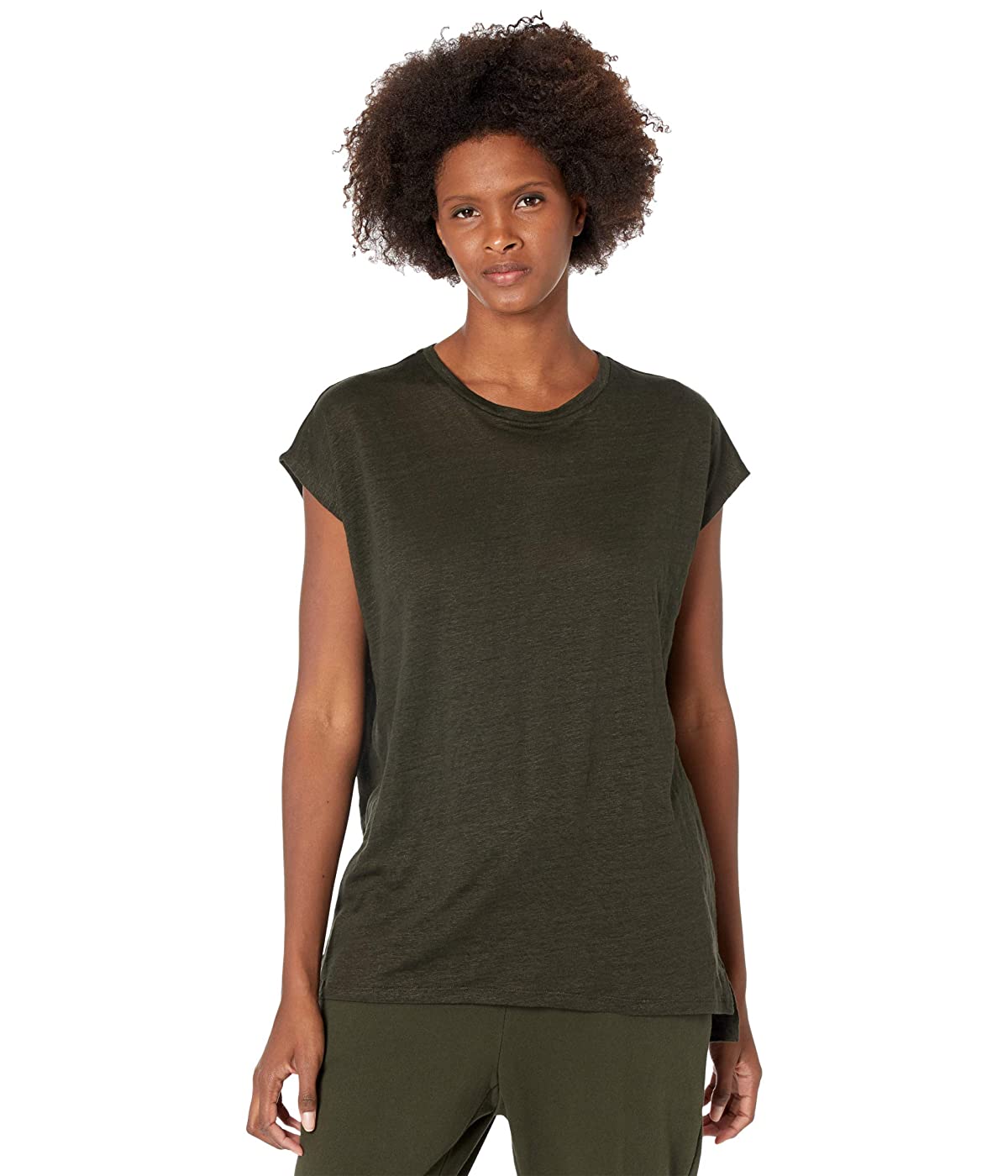 

Футболка Eileen Fisher Crew Neck Boxy Tunic in Organic Linen Jersey Seaweed,  (40, Футболка Eileen Fisher Crew Neck Boxy Tunic in Organic Linen Jersey Seaweed, XXS (40)