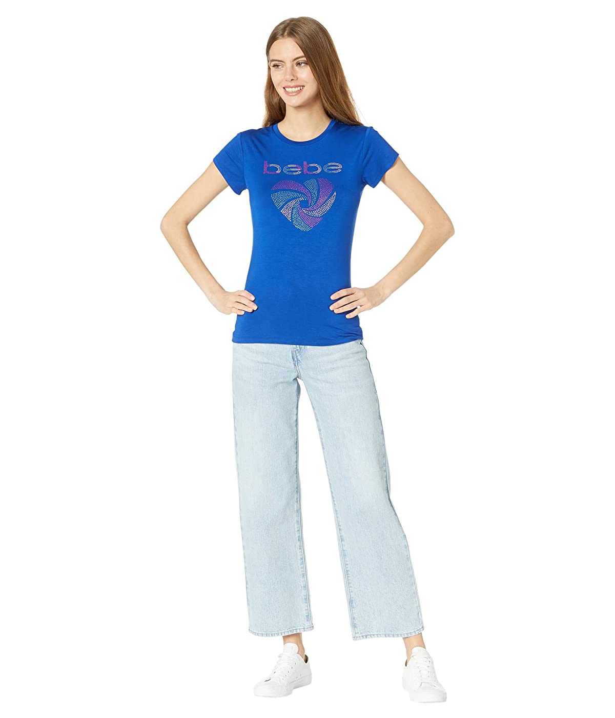 

Футболка bebe Swirl Heart Rhinestone Tee Surf the Web,  (46, Футболка bebe Swirl Heart Rhinestone Tee Surf the Web, M (46)