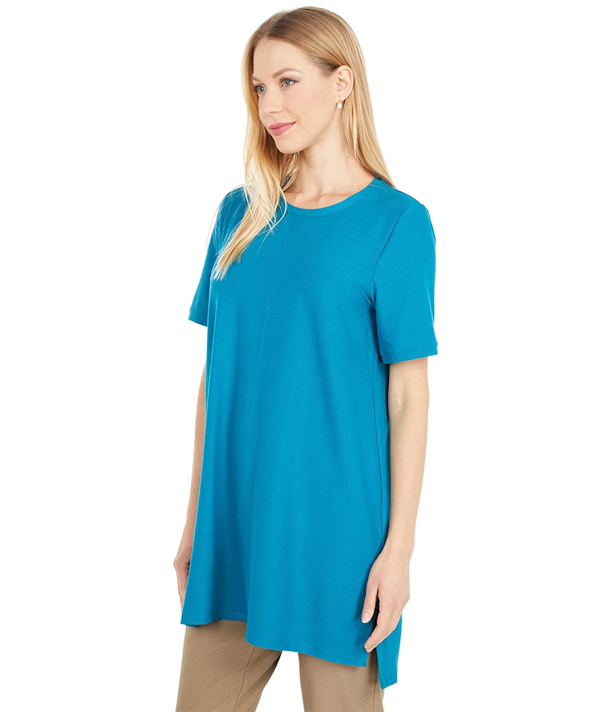 

Футболка Eileen Fisher Crew Neck Short Sleeve Tunic Jewel,  (46, Футболка Eileen Fisher Crew Neck Short Sleeve Tunic Jewel, M (46)