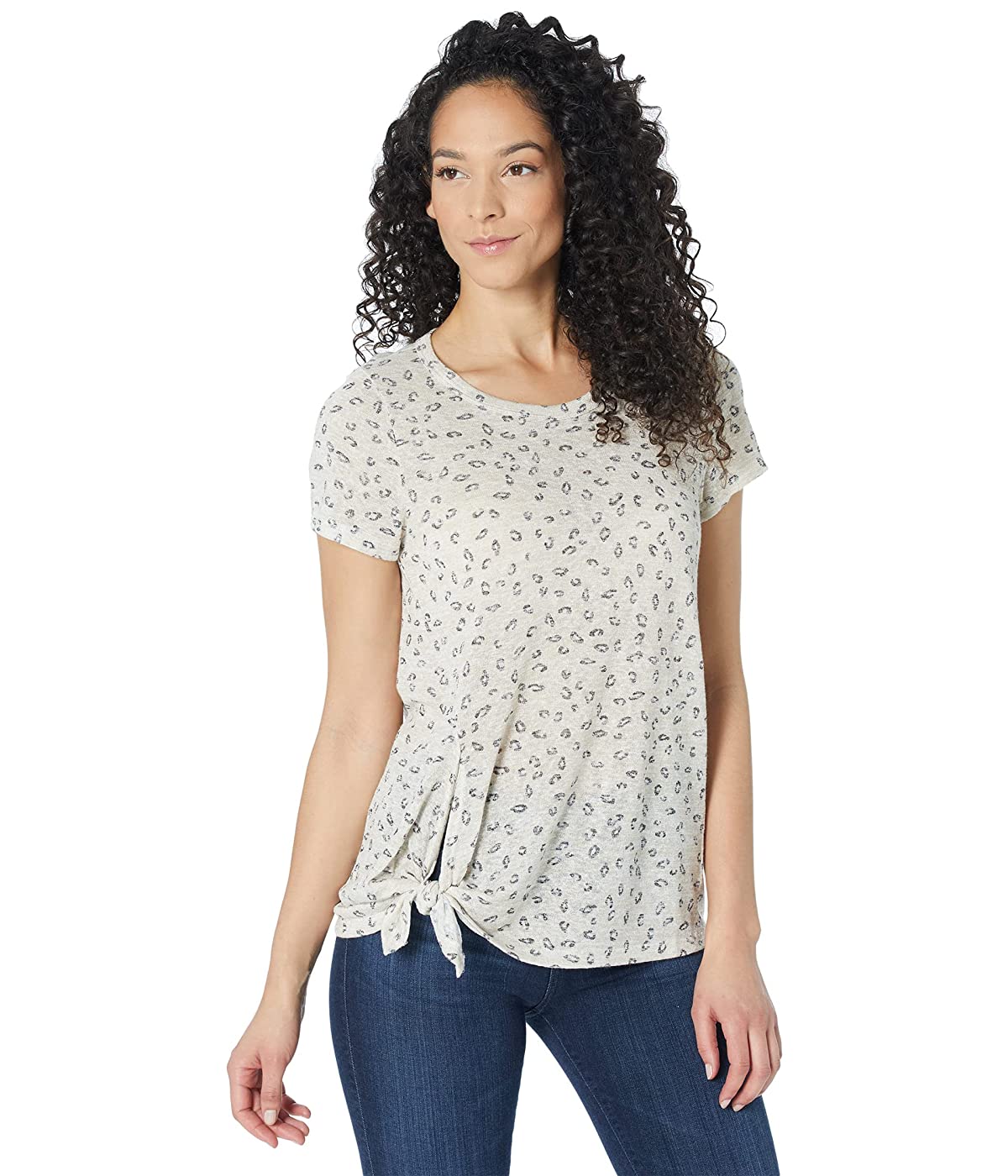 

Футболка Bobeau Side Tie Short Sleeve Tee Heather Oatmeal Coffee Bean,  (44, Футболка Bobeau Side Tie Short Sleeve Tee Heather Oatmeal Coffee Bean, S (44)