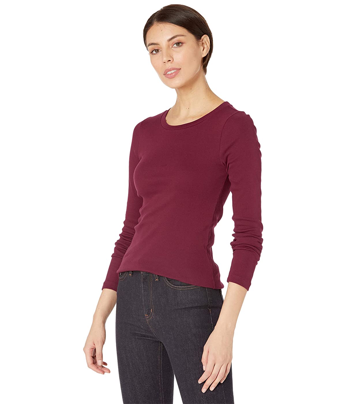 

Лонгслив J.Crew Slim Perfect T-Shirt Vintage Burgundy, XL (50)