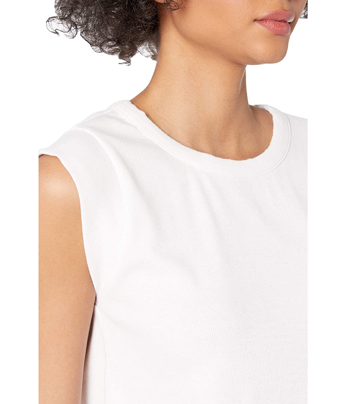 

Футболка Chaser Vintage Rib Cropped Cap Sleeve Drawstring Waist Tee White,  (44, Футболка Chaser Vintage Rib Cropped Cap Sleeve Drawstring Waist Tee White, S (44)