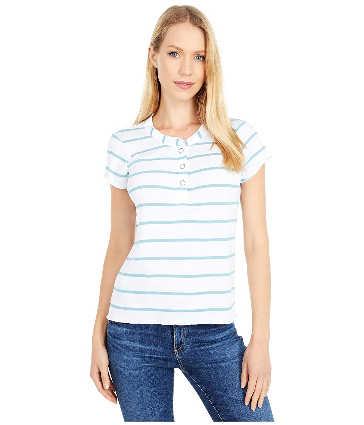 

Футболка Chaser Baby Rib Short Sleeve Cropped Henley Tee Stripe,  (42, Футболка Chaser Baby Rib Short Sleeve Cropped Henley Tee Stripe, XS (42)
