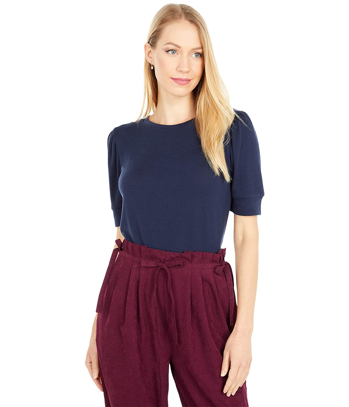 

Футболка J.Crew Puff Short Sleeve Top Navy, L (48)
