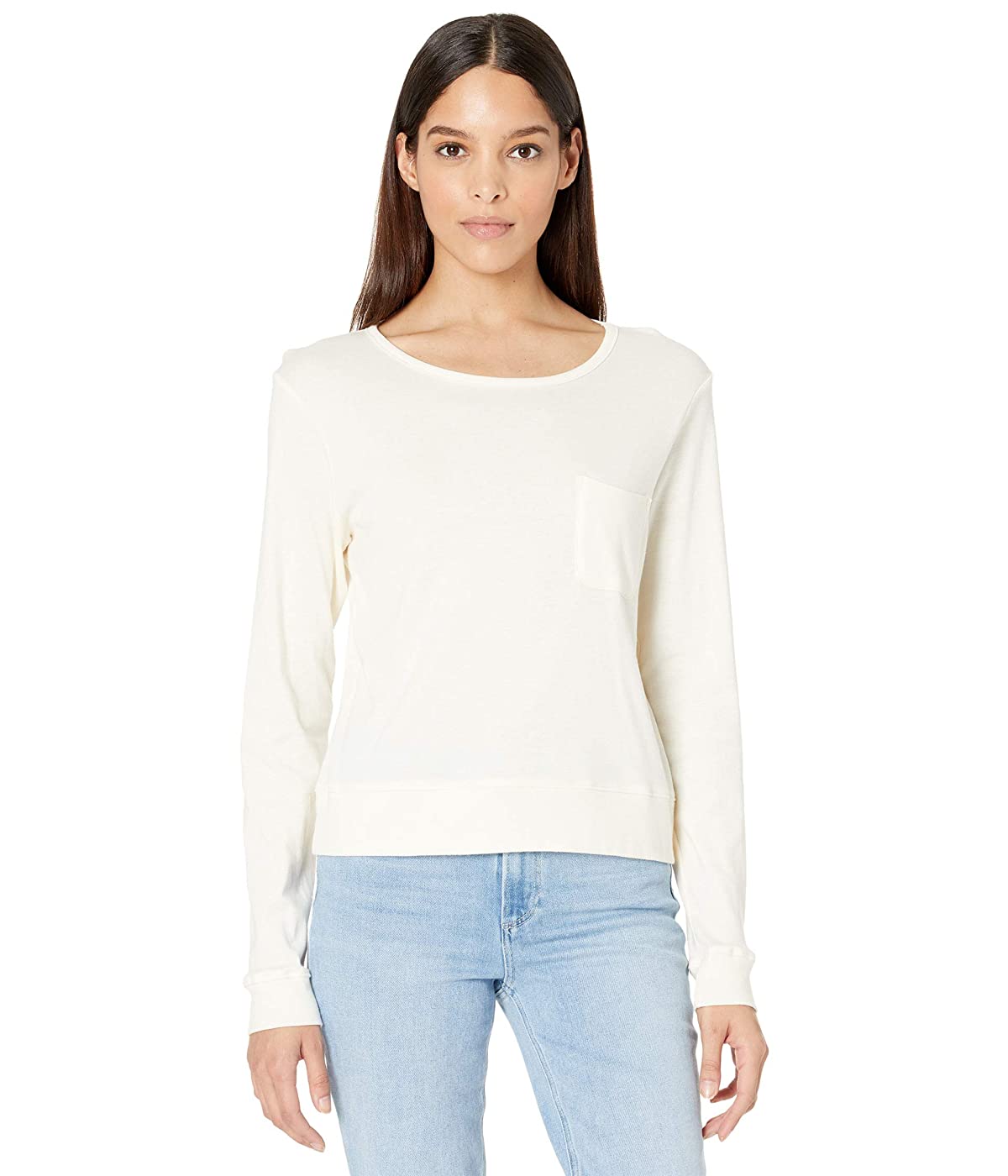 

Лонгслив Three Dots Long Sleeve Pocket Tee in Cotton Modal Pristine,  (48, Лонгслив Three Dots Long Sleeve Pocket Tee in Cotton Modal Pristine, L (48)