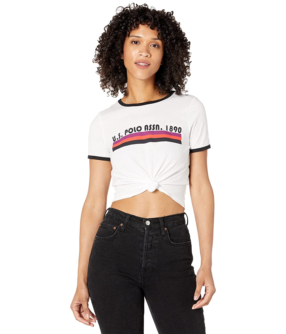 

Футболка U.S. POLO Graphic Knot Crop T-Shirt Anthracite,  (48, Футболка U.S. POLO Graphic Knot Crop T-Shirt Anthracite, L (48)