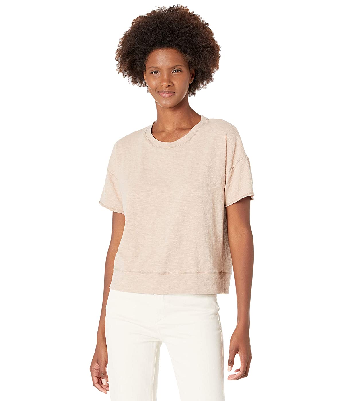 

Футболка Mod-o-doc Cozy Slub Jersey Short Sleeve Boxy Tee Stone Break,  (46, Футболка Mod-o-doc Cozy Slub Jersey Short Sleeve Boxy Tee Stone Break, M (46)