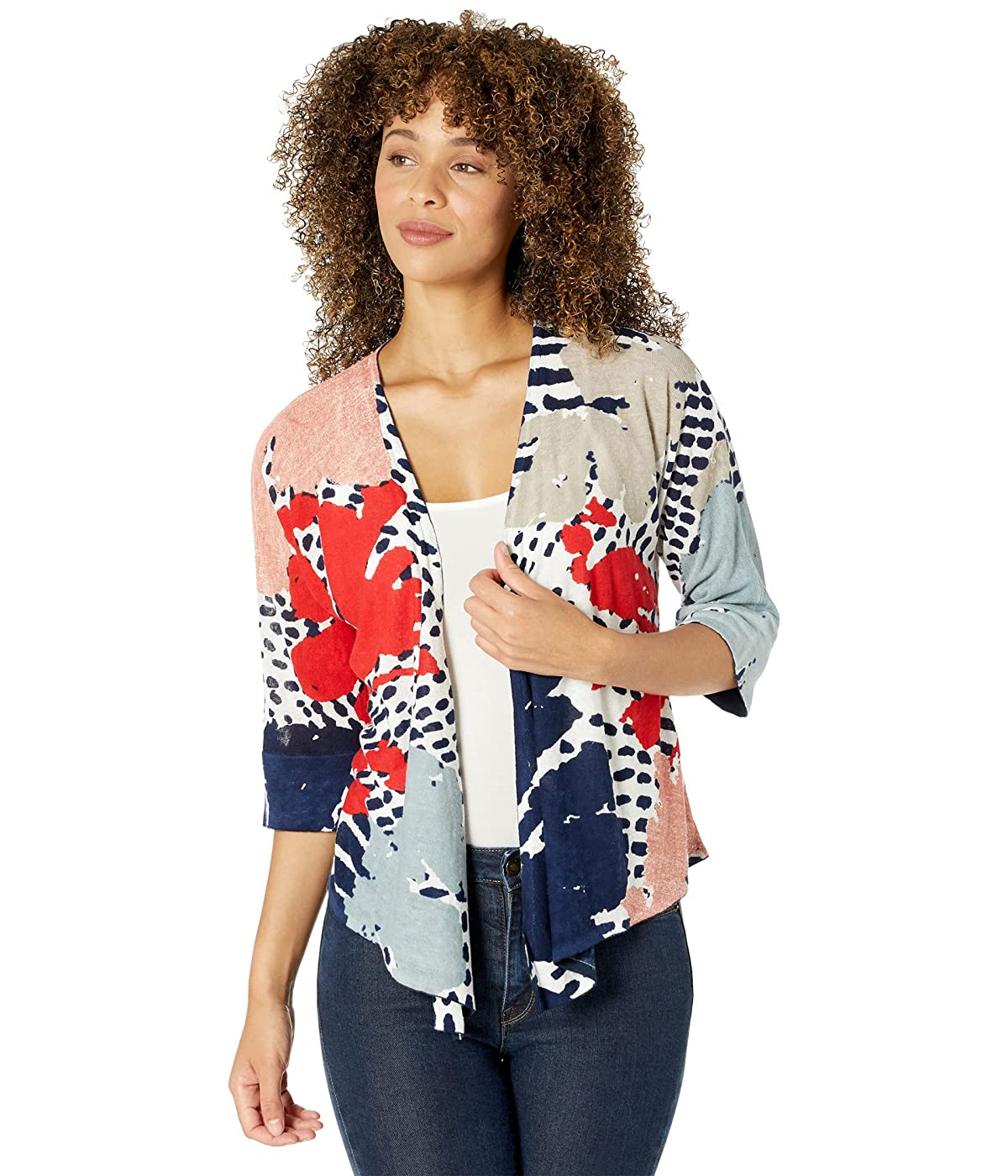 

Кардиган NIC+ZOE Art Scene Four-Way Red Multi, XS (42)