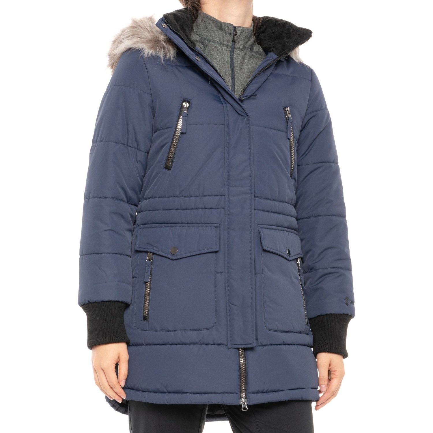 

Куртка Free Country Poly Air Touch Long Puffer - Insulated Indigo,  (44, Куртка Free Country Poly Air Touch Long Puffer - Insulated Indigo, S (44)
