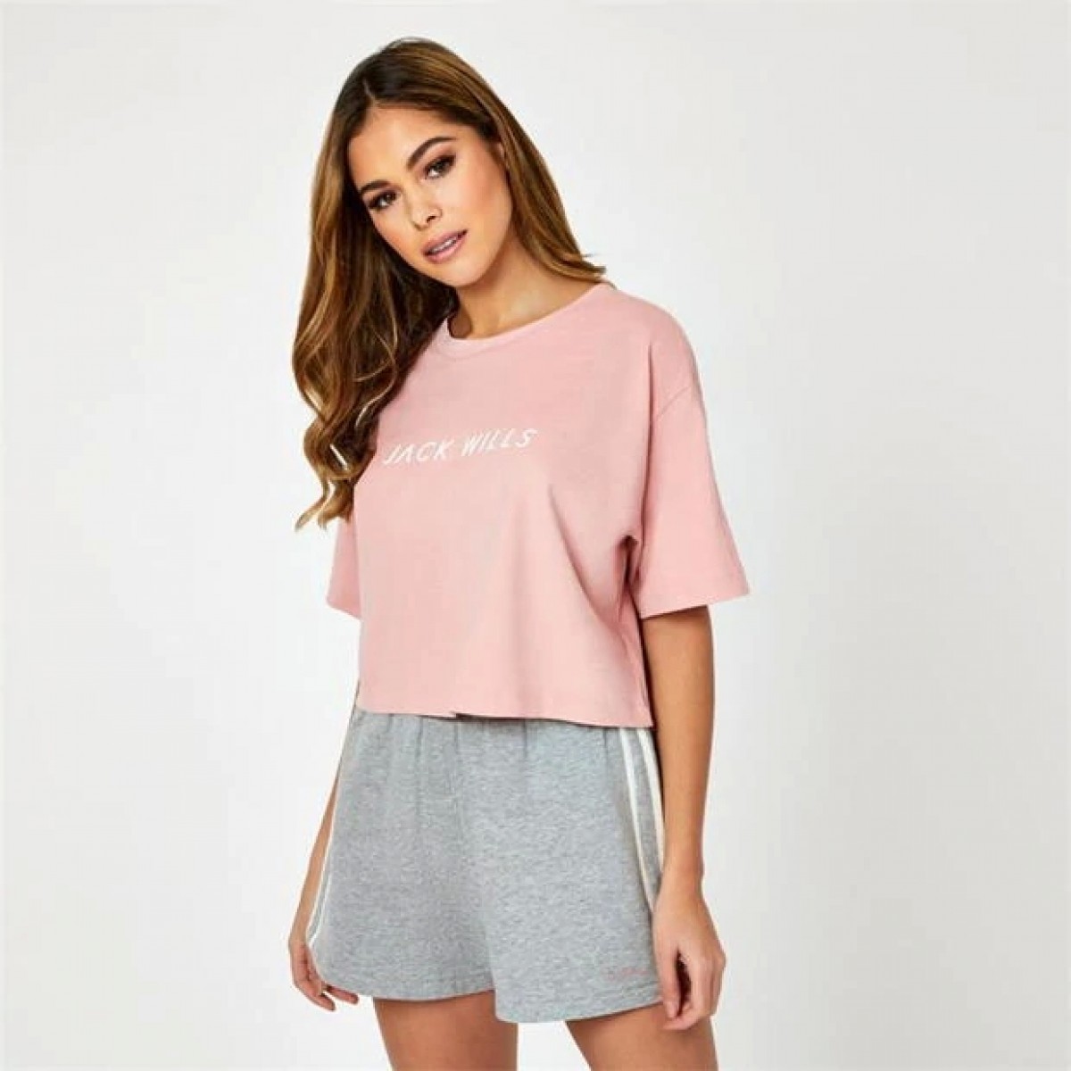 

Футболка Jack Wills Active Cropped Logo Tee Pink,  (40, Футболка Jack Wills Active Cropped Logo Tee Pink, XXS (40)