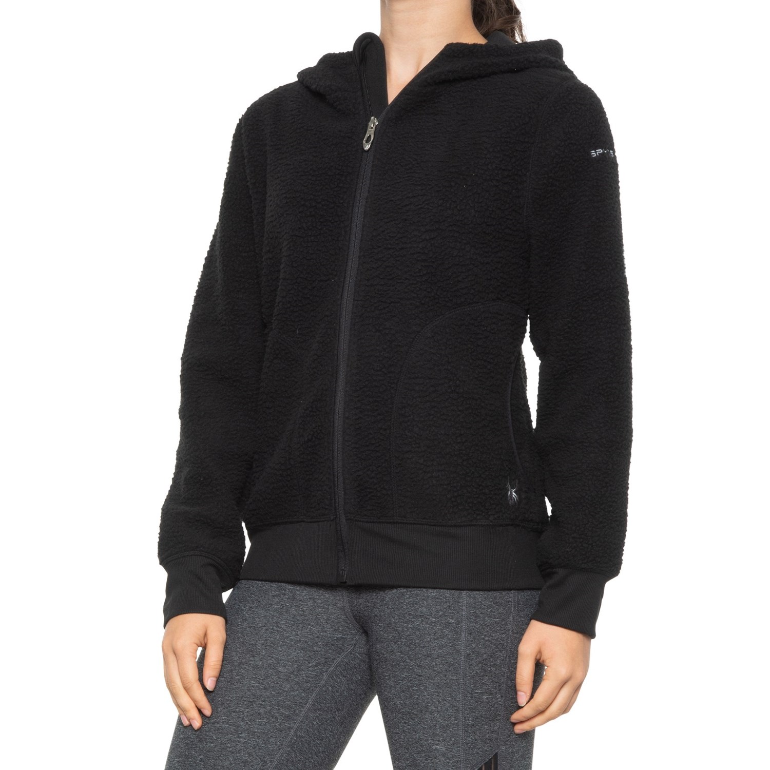 

Куртка Spyder Lydia Sherpa Fleece - Black,  (48, Куртка Spyder Lydia Sherpa Fleece - Black, L (48)