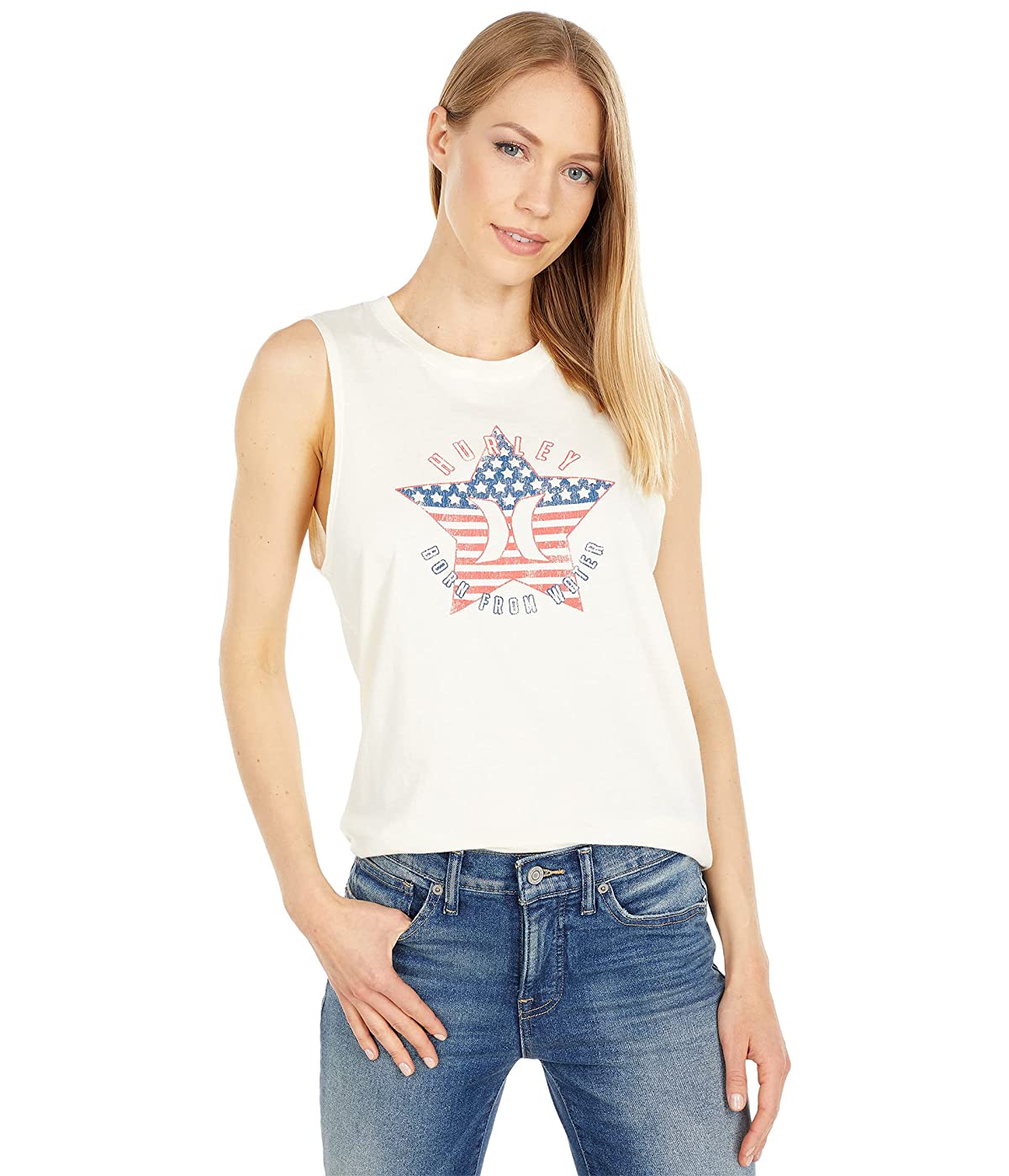 

Майка Hurley Staricana Washed Muscle Tank Top Tofu,  (48, Майка Hurley Staricana Washed Muscle Tank Top Tofu, L (48)