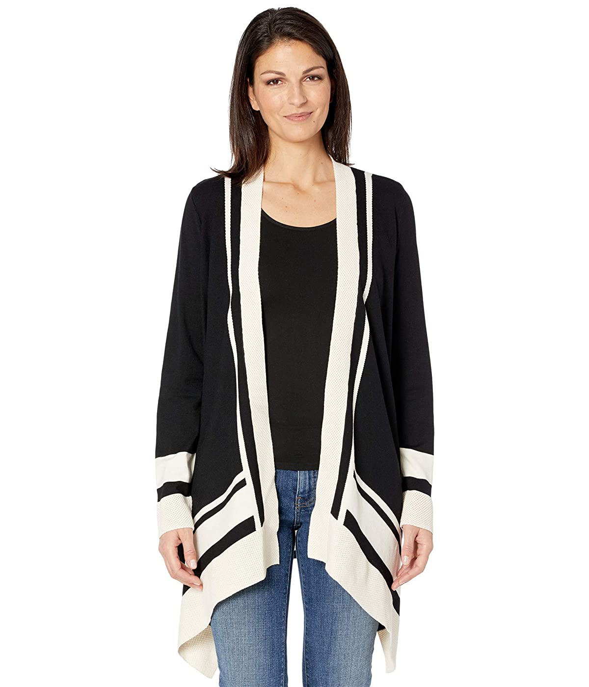 

Кардиган Anne Klein Color-Block Pointelle Trim Anne Black/Anne White,  (44, Кардиган Anne Klein Color-Block Pointelle Trim Anne Black/Anne White, S (44)