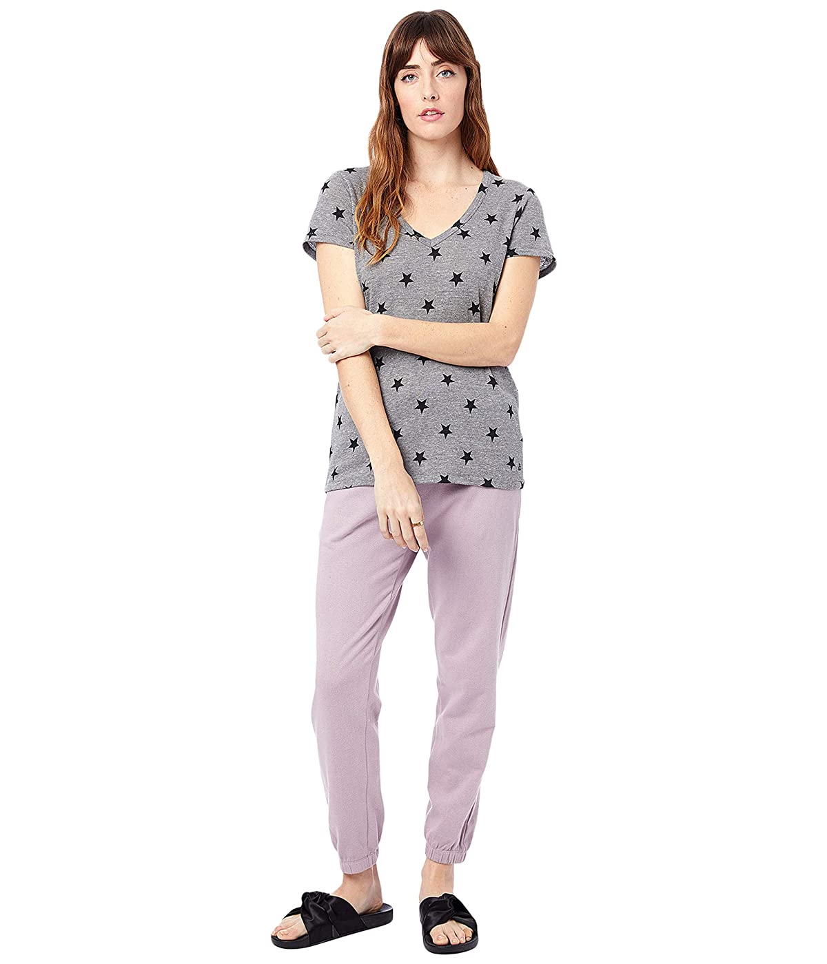 

Футболка Alternative Ideal Printed Eco Jersey V-Neck T-Shirt Eco Grey Stars,  (50, Футболка Alternative Ideal Printed Eco Jersey V-Neck T-Shirt Eco Grey Stars, XL (50)