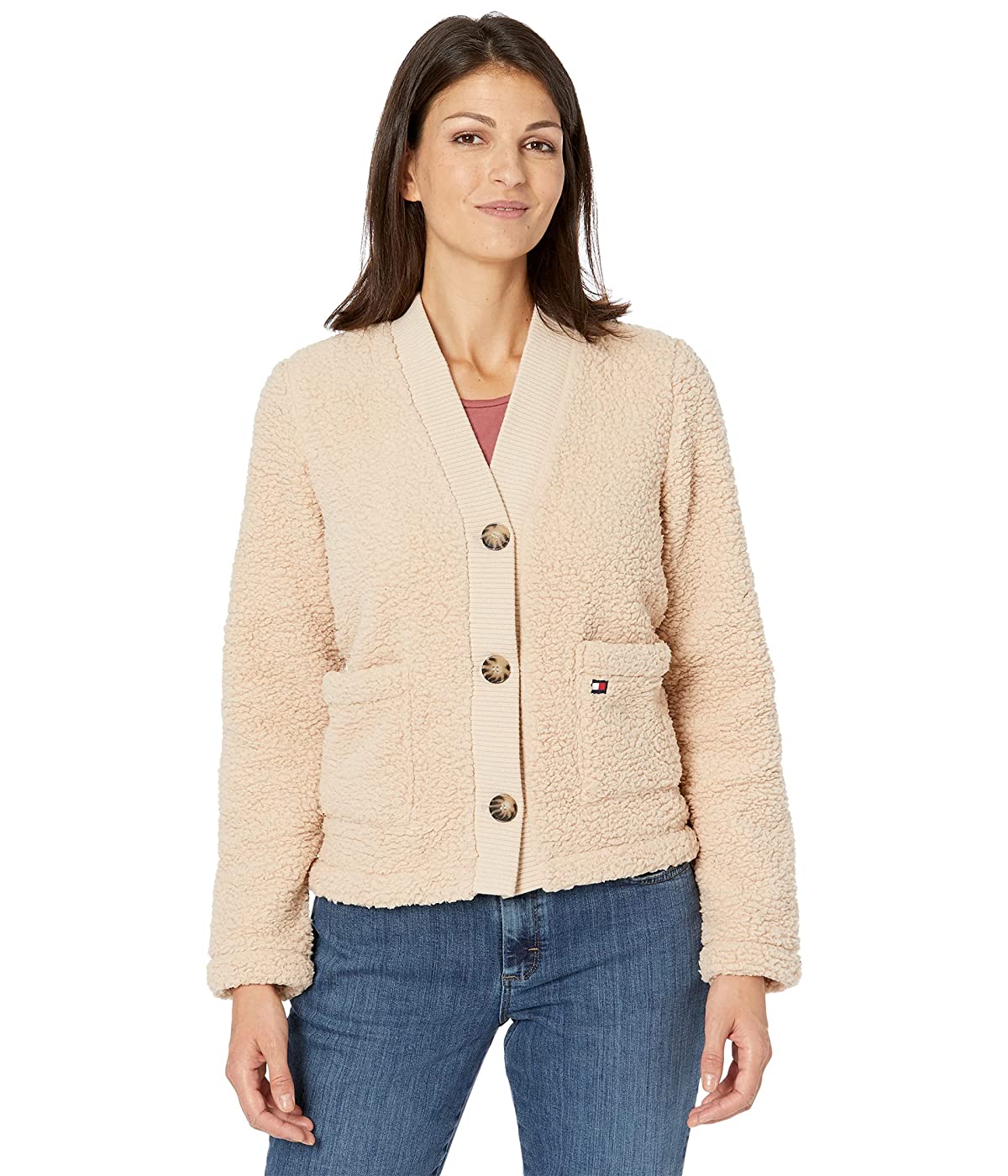 

Кардиган Tommy Hilfiger Sherpa Light Heather Fawn,  (50, Кардиган Tommy Hilfiger Sherpa Light Heather Fawn, XL (50)