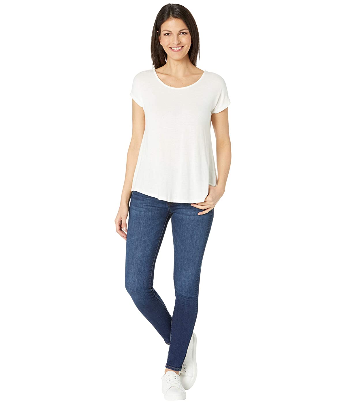 

Футболка Bobeau Cross-Back Linen Blend Tee Ivory,  (48, Футболка Bobeau Cross-Back Linen Blend Tee Ivory, L (48)