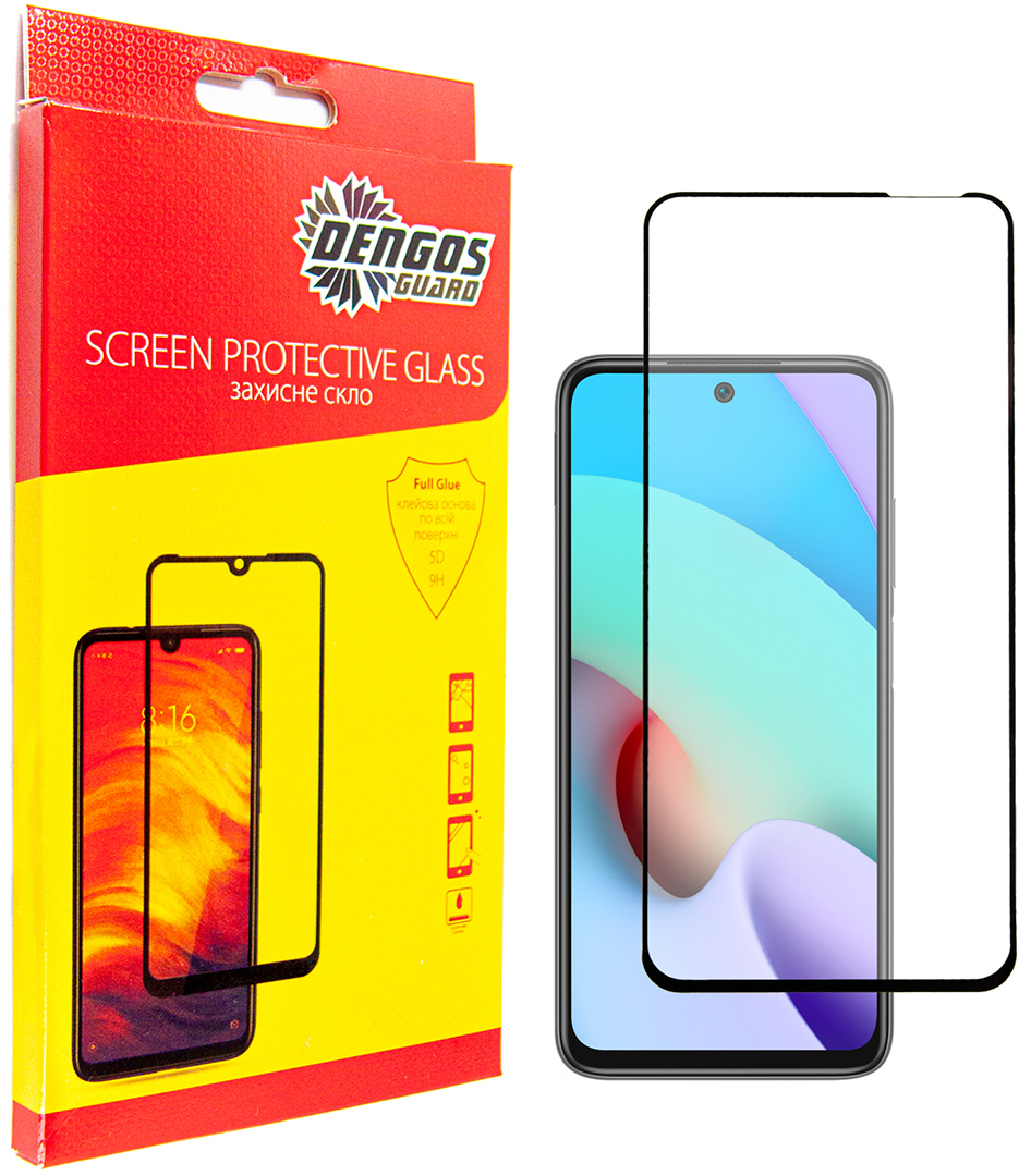 

Защитное стекло DENGOS для Xiaomi Redmi 10 Black (TGFG-189)