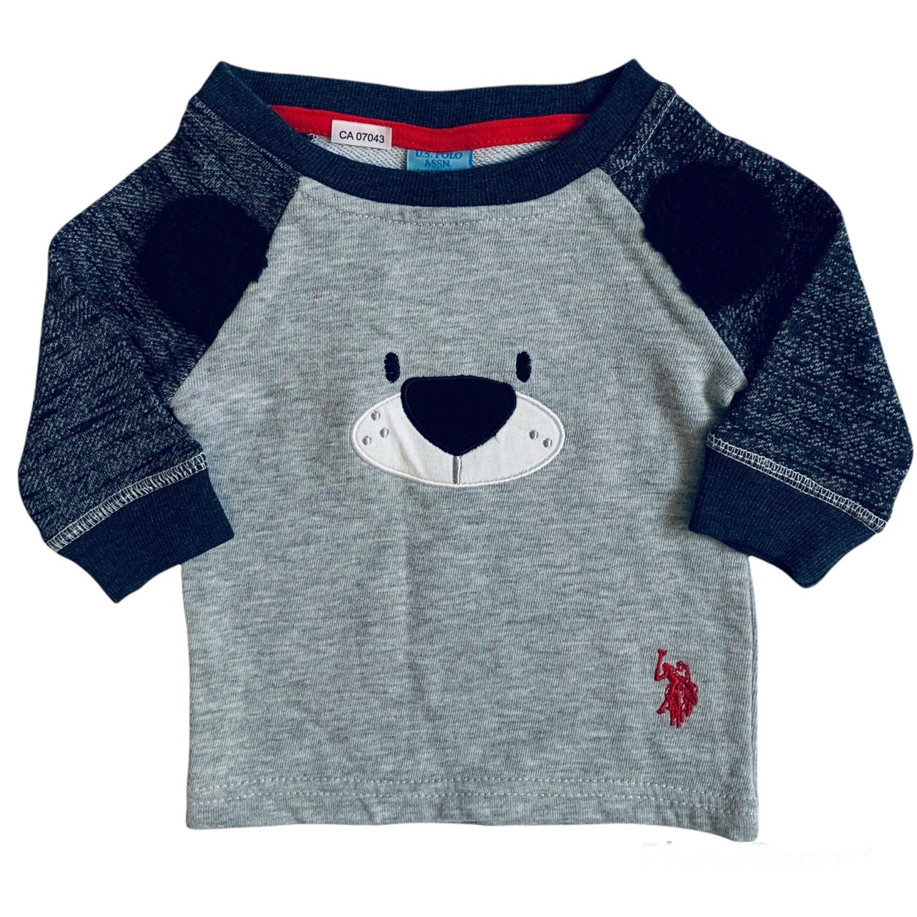

Свитшот U.S.Polo ASSN. 3/6 мес 56-62 см Серый