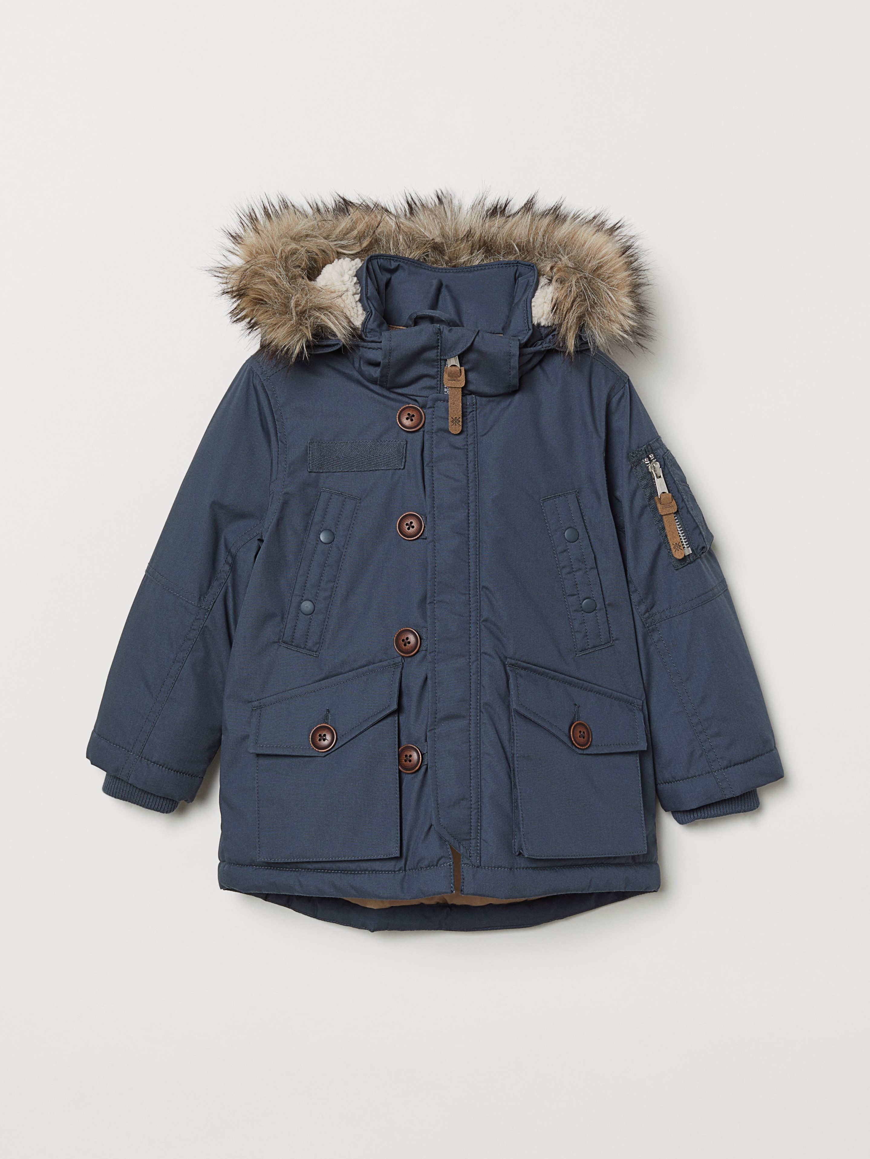 

Парка H&M 0658526 116 cm Синий