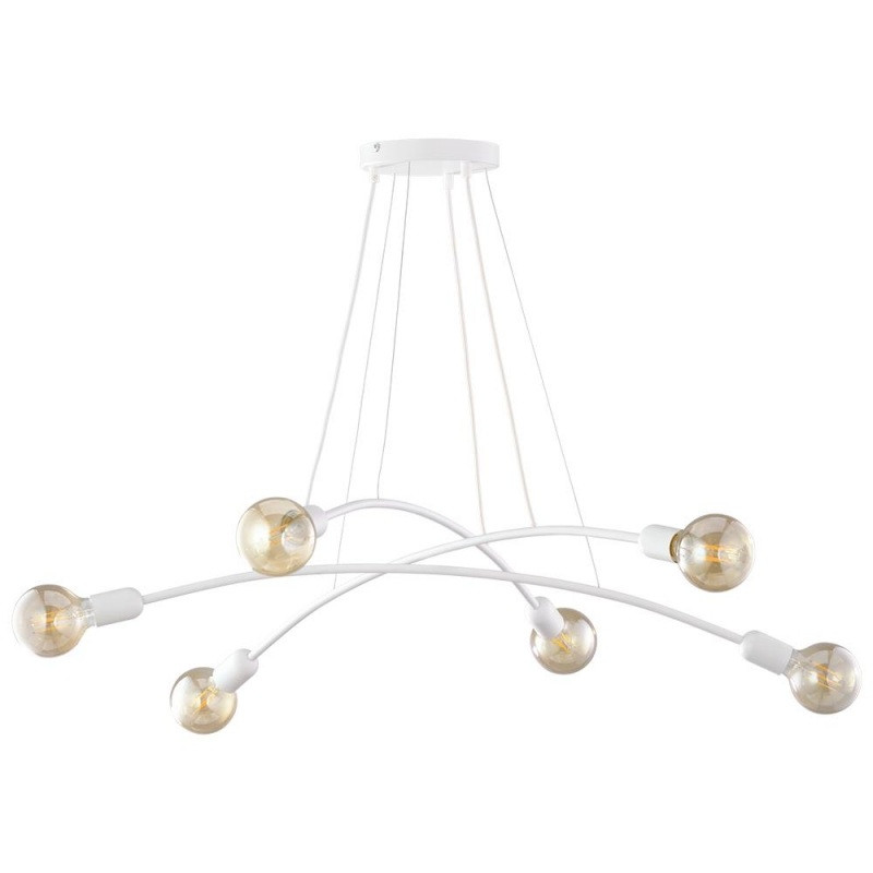 

Подвес ТК-LIGHTING HELIX 6PL 6*E27 WH