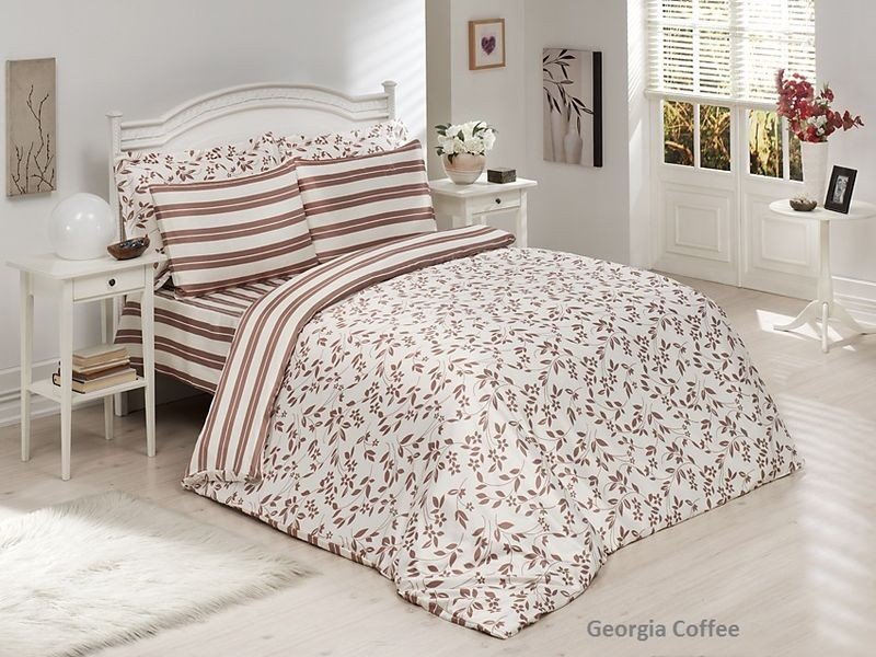 

Постельное белье бамбуковое Le Vele Georgia Сoffee евро 0104.TEX.00.00.000.02.003